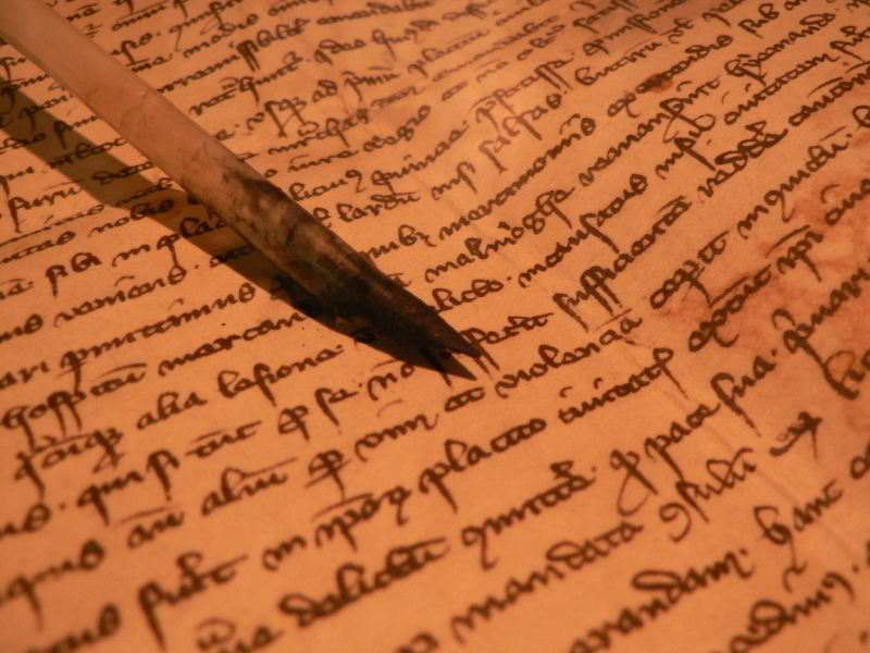 Parchment and quill
