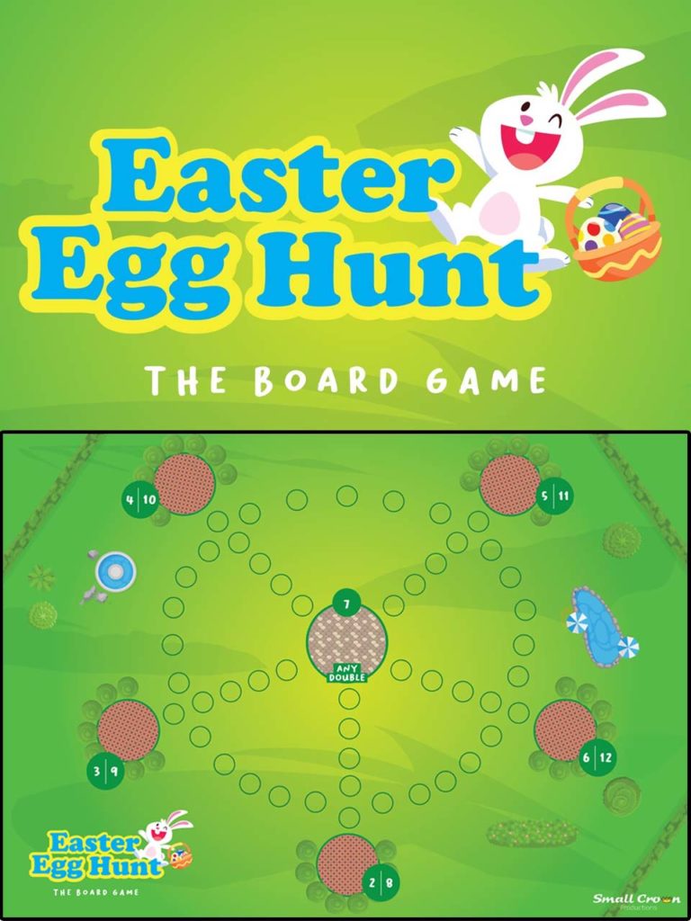 Easter Egg Hunt The Board Game Small Crown Productions